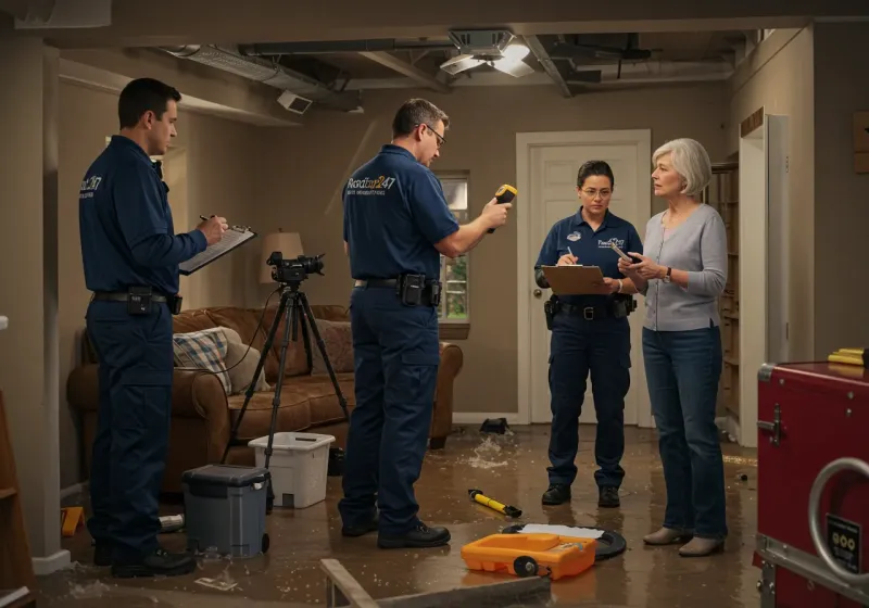 Water Damage Assessment and Insurance Documentation process in Wardsville, MO